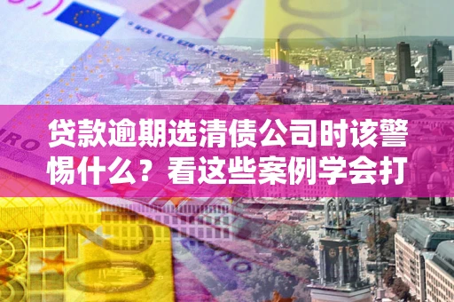 武汉贷款逾期选清债公司时该警惕什么？看这些案例学会打翻身仗