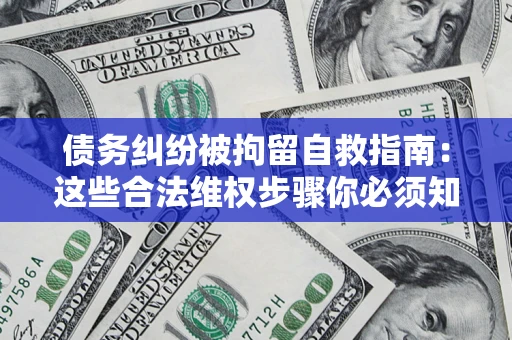 武汉债务纠纷被拘留自救指南：这些合法维权步骤你必须知道！