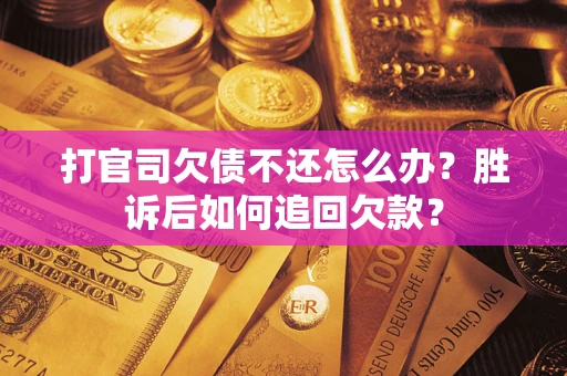 武汉打官司欠债不还怎么办？胜诉后如何追回欠款？