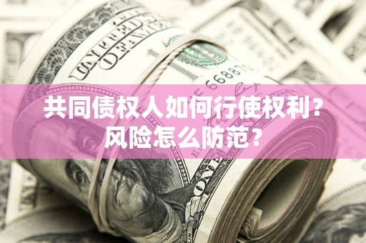 武汉共同债权人如何行使权利？风险怎么防范？