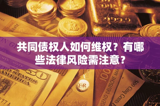 武汉共同债权人如何维权？有哪些法律风险需注意？