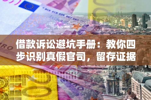 武汉借款诉讼避坑手册：教你四步识别真假官司，留存证据不踩雷