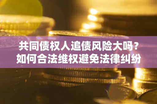 武汉共同债权人追债风险大吗?如何合法维权避免法律纠纷? 武汉共同债权人追债风险大吗?如何合法维权避免法律纠纷?